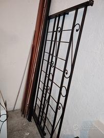 struttura letto matrimoniale ferro battuto 