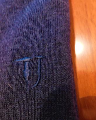 Maglioncino Trussardi Jeans girocollo grigio S