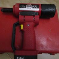Rivettatrice a batteria rivit 750