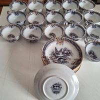 antico e raro servizio da tè 