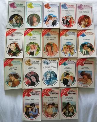 18 Romanzi Collezione Harmony vintage

