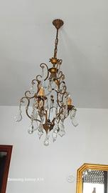 lampadario  anni 70