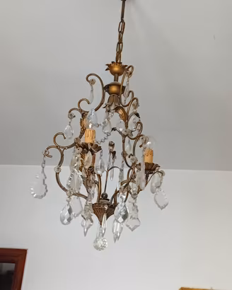 lampadario  anni 70