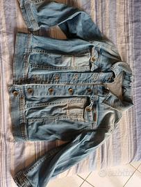 giacca jeans bambina sisley