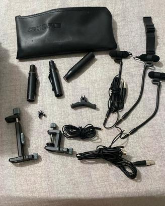 Kit microfoni a condensatore shure