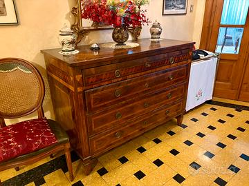 Cassettone antico metà 800