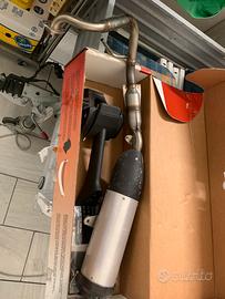 Scarico e Portatarga originale Yamaha r 125