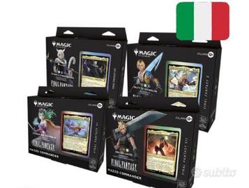 Mazzi commander final fantasy italiano