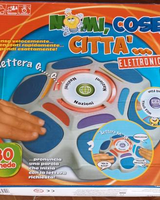 Gioco "Nomi, cose, città... elettronico"