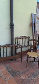 Letto stile chiavari