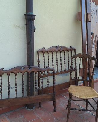 Letto stile chiavari