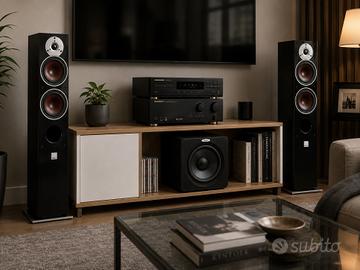 Marantz PM-66SE, DALI Zensor 5, Velodyne DB-8  WOW
