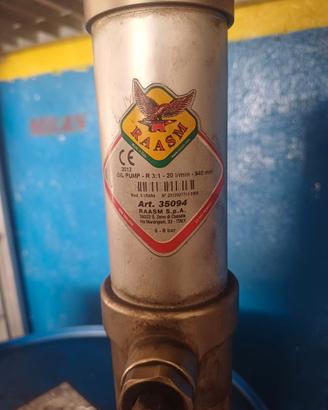 pompa pneumatica per travaso olio motore