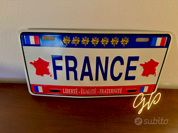 Targa decorativa souvenir France