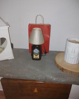 lampada con bottiglia 