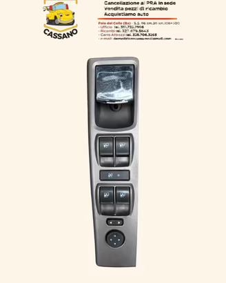 PULSANTIERA ALZAVETRI LANCIA MUSA 4 PULSANTI ANNO: