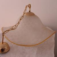 Lampadario in vetro Cappello da signora