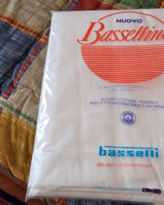 lenzuolo "sotto" matrimoniale Bassetti puro cotone