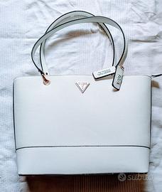 Borsa Guess Noelle bianca