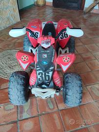 quad rosso per bambini