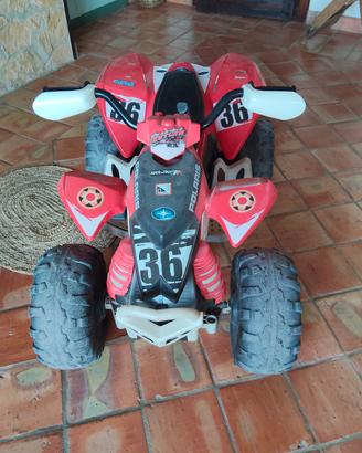 quad rosso per bambini