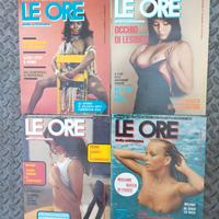 4 riviste le ore della settimana anno 1972 