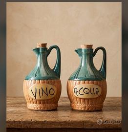 coppia fiaschi /brocche