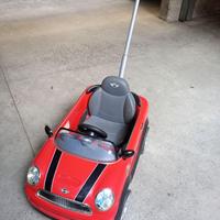 Macchinina Mini Cooper con maniglione
