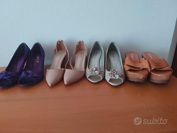 Lotto di scarpe da donna