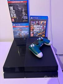 Playstation 4 slim 1T-ricondizionata con 3 giochi