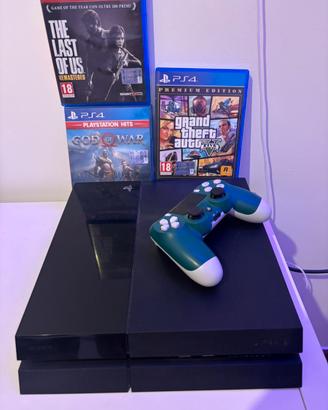 Playstation 4 slim 1T-ricondizionata con 3 giochi
