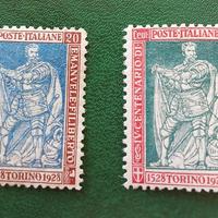 Regno 1928-  nascita Filiberto - Denti11- MNH