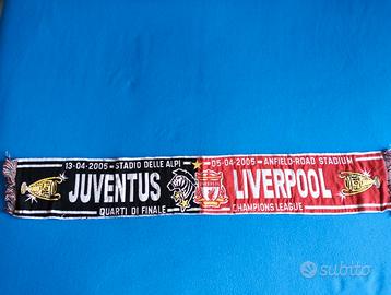 Juventus - Liverpool -2005- -Sciarpa- 130 cm