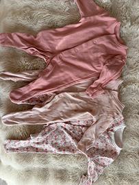 Set 3 tutine neonata rosa