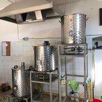 Impianto produzione birra Polsinelli, birrificio
