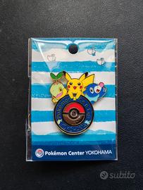 Pin Esclusiva Pokemon Center Yokohama Sealed 