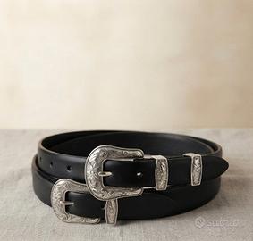 Cintura Western con Doppia Fibbia - Stile Iconico