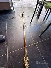 Carrello tenda ottone