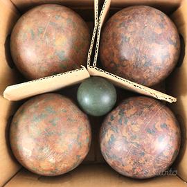 BOUL 4 BOCCE BOCCINO RETTIFICATE ASI VINTAGE 50/60