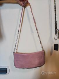 Borsa a tracolla rosa NUOVA 