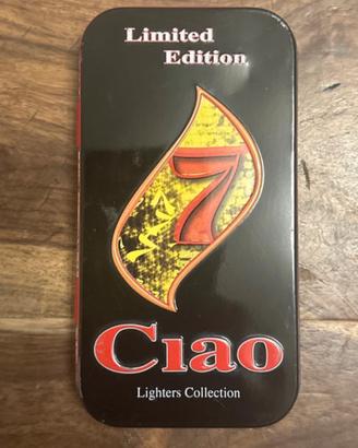 Accendino da collezzione "Ciao N. 7 limited Editio