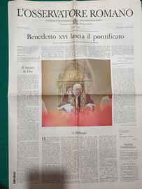 pagine storiche de L'Osservatore Romano