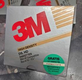 Dischetti 3M 5.25'' DS-HD 5.1/4 