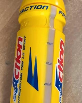 3 Borracce bottiglie acqua sport nuove colorate