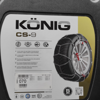 Catene anti neve konig cs9 nuove