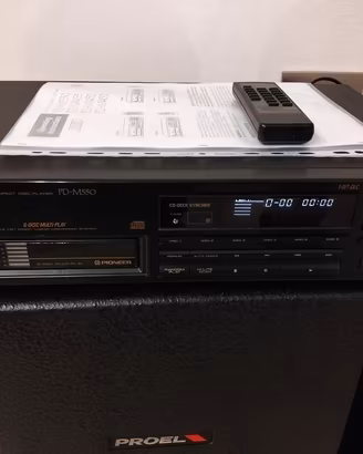 lettore multi CD Pioneer PD-M550 con telecomando