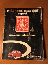 Manuale Innocenti Mini 1000-Mini 1001 export