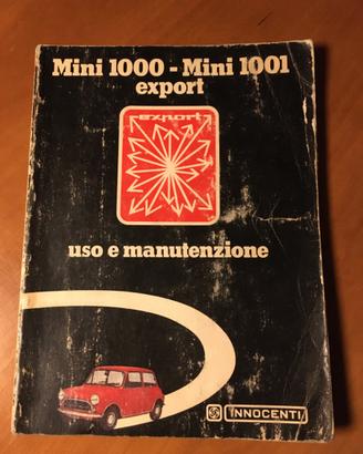 Manuale Innocenti Mini 1000-Mini 1001 export