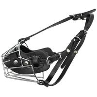 MUSERUOLA cani di grossa taglia - Acciaio e cuoio