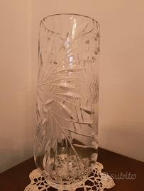 Vaso cristallo di Boemia